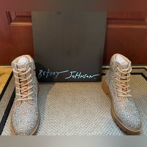 Bested Johnson Rhinestone Work Boots